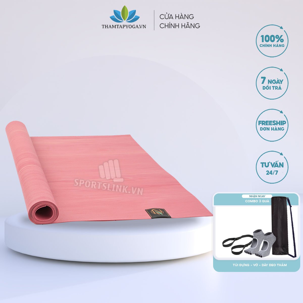 Thảm yoga du lịch Zera Trip - Siêu bám cả 2 mặt, siêu gọn nhẹ