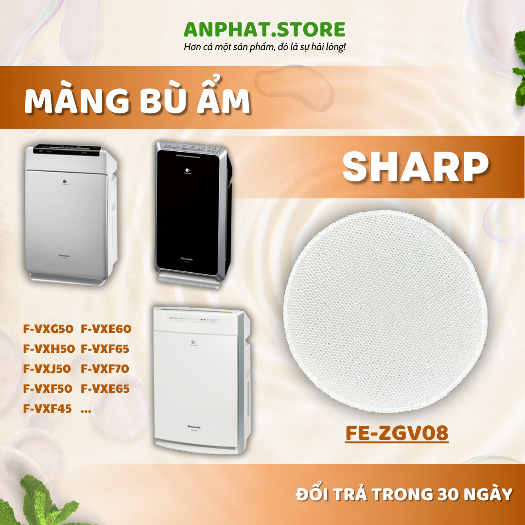 Màng bù ẩm cho máy lọc không khí Pananasonic kich thước D250mm