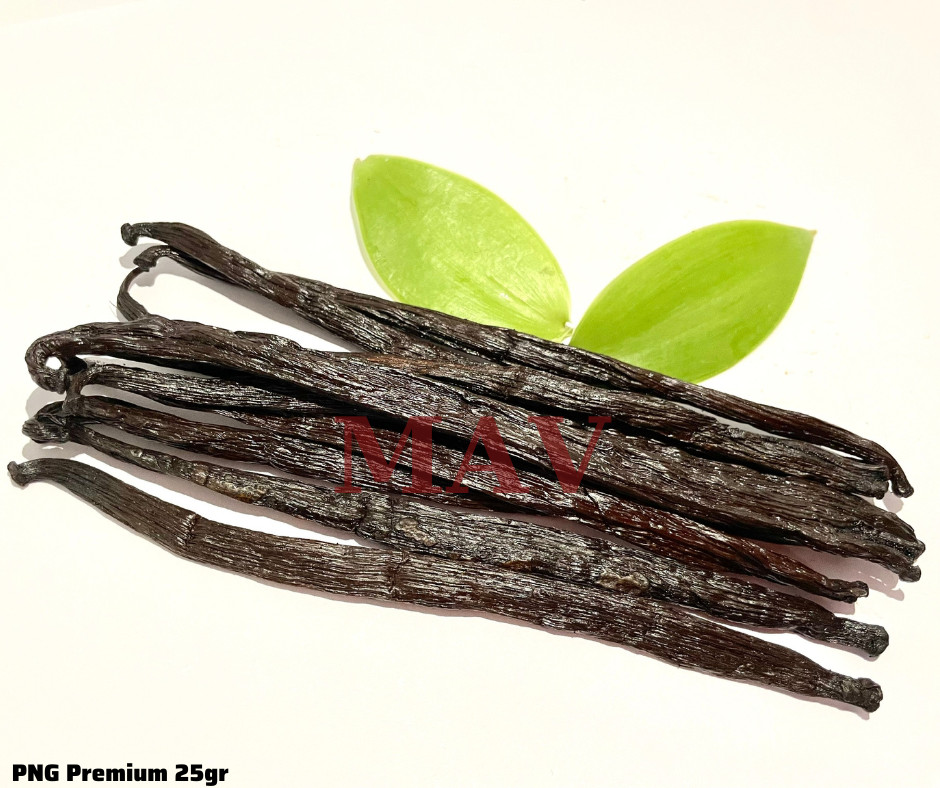 Quả Vanilla Papua New Guinea Thượng Hạng (SET 25 GRAMS)
