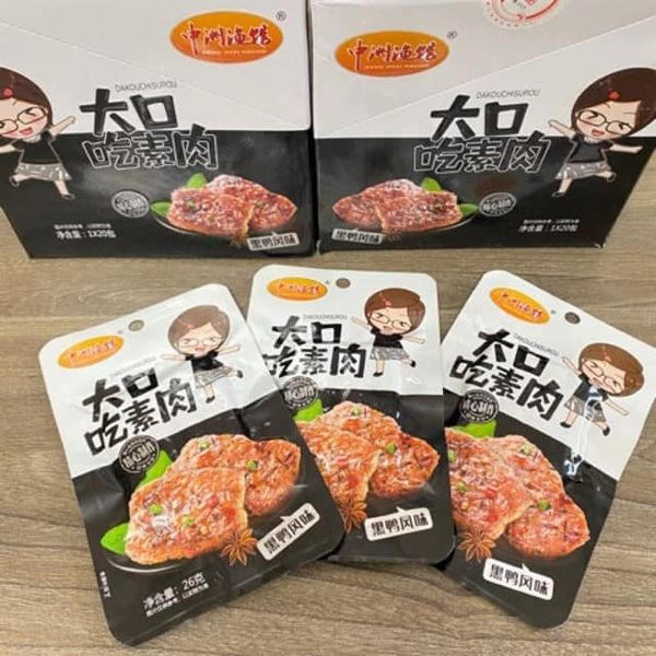 Combo 3 gói thịt bò nướng bbq chay cay cay
