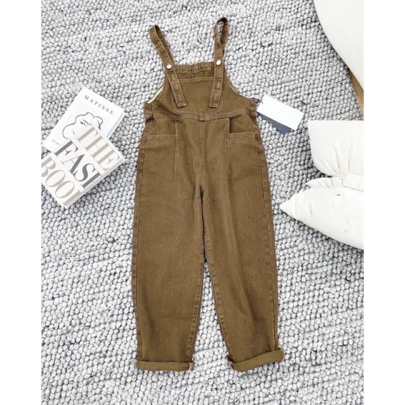 Yếm quần nâu bò hot chất đẹp