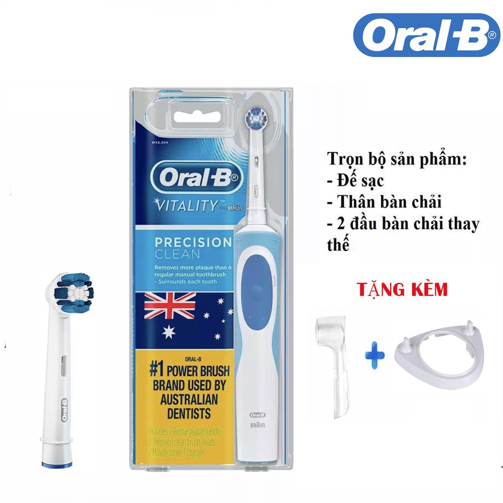 Bàn chải điện đánh răng tự động Precision clean Oral-B