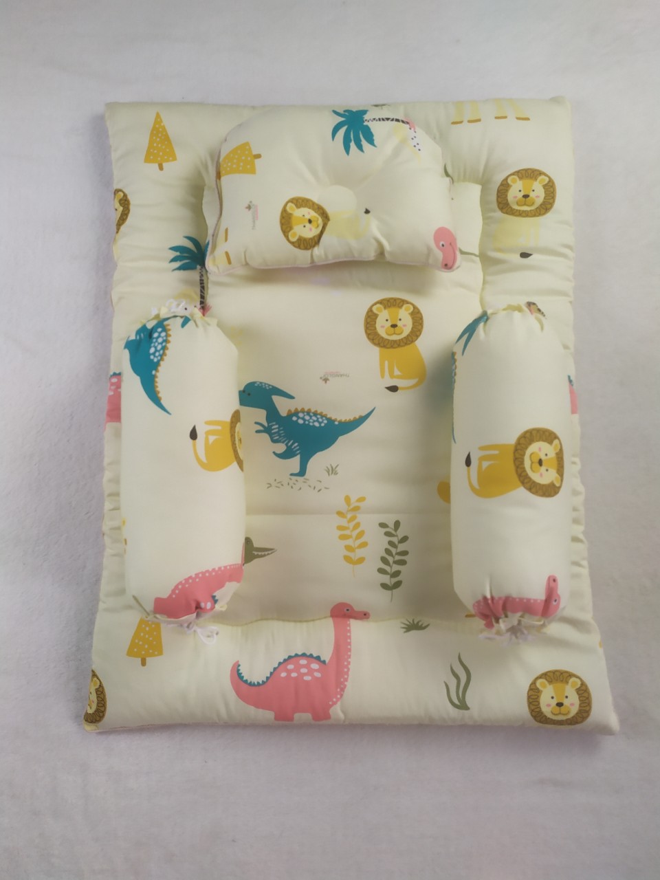 [HCM][KIMHOME] Bộ gối nệm chất liệu cotton Thắng Lợi chần gòn cho bé sơ sinh từ 0-8 tháng