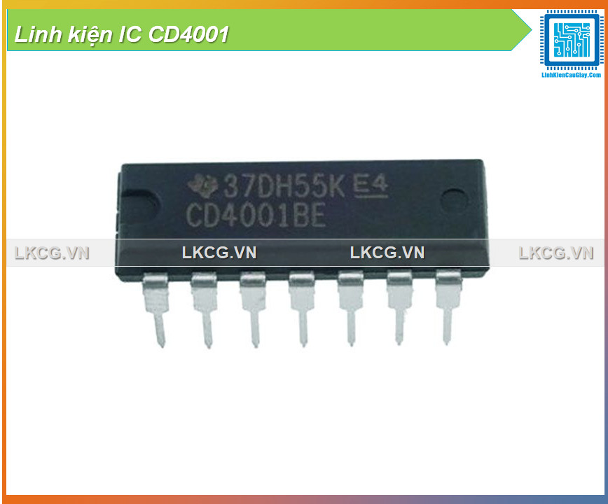 Linh kiện ic cd4001