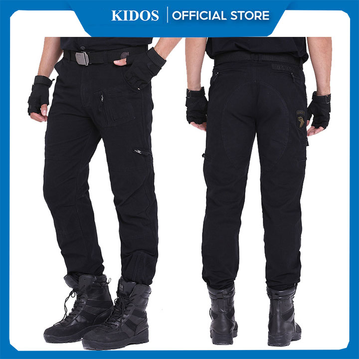 Quần túi hộp nam cao cấp phong cách bụi phượt dành cho các anh chàng ưa phong cách cực ngầu,Chất liệu quần kaki cao cấp không phai màu bền đẹp