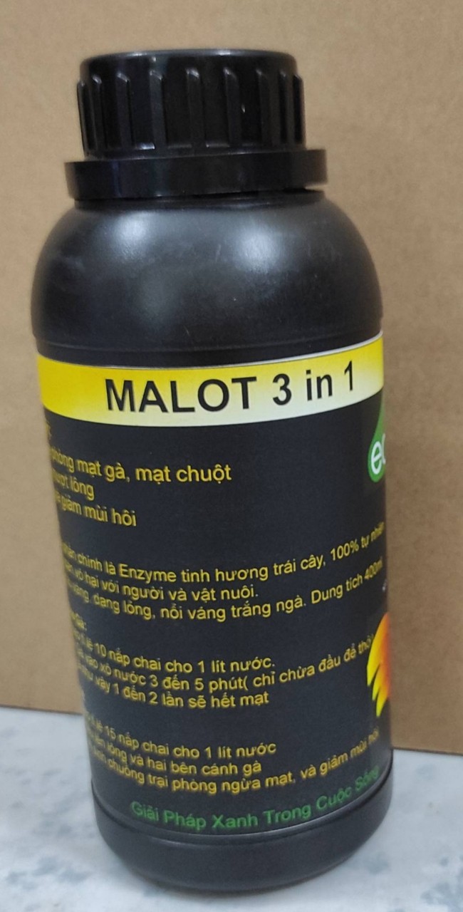[HCM]Trị Mạt Gà Malot 3 in 1