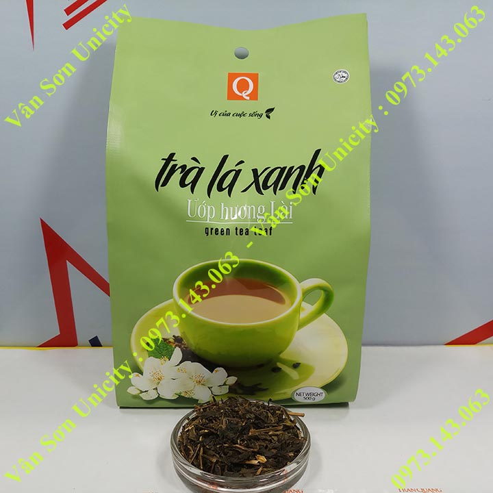 Trà Lài (Nhài) Trần Quang bịch 500g - Green Tea Leaf