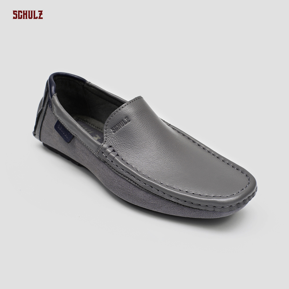 Giày Da Loafer Phối Vải Schulz L1-III19XAMDAM