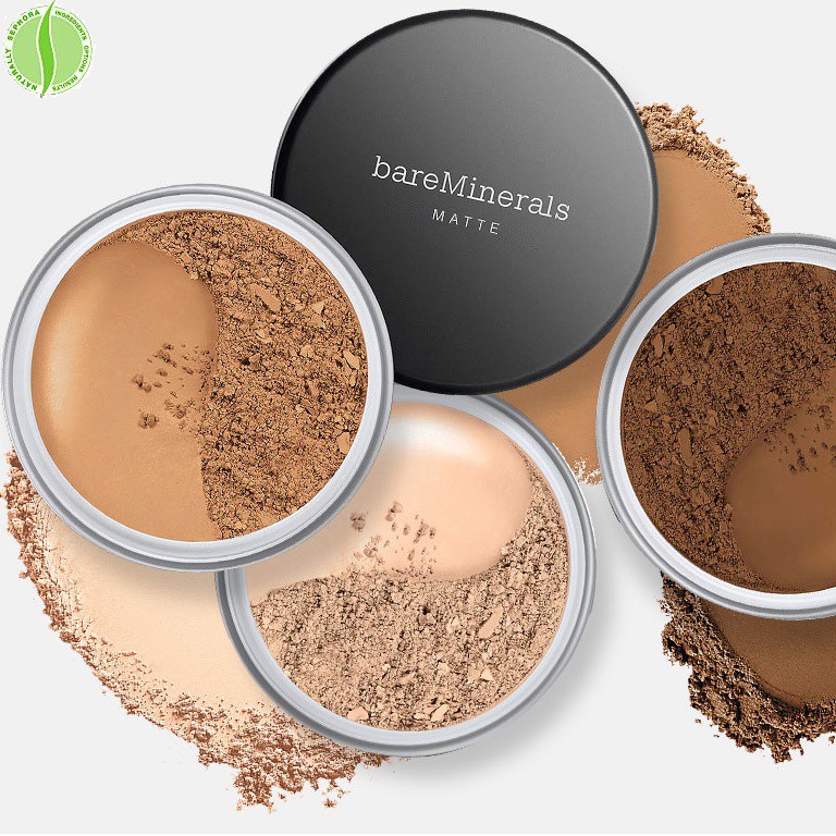 Phấn nền khoáng Loose Powder Matte Foundation SPF15 6g Bare Minerals