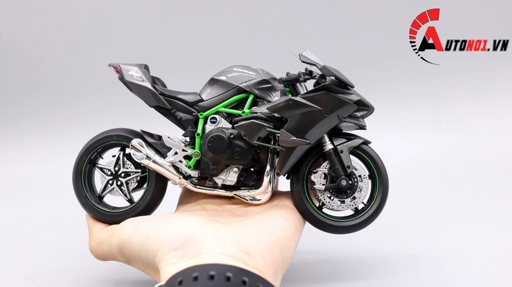 Xe mô hình mô tô Kawasaki Ninja H2R tỉ lệ 118 hãng Maisto  Lazadavn