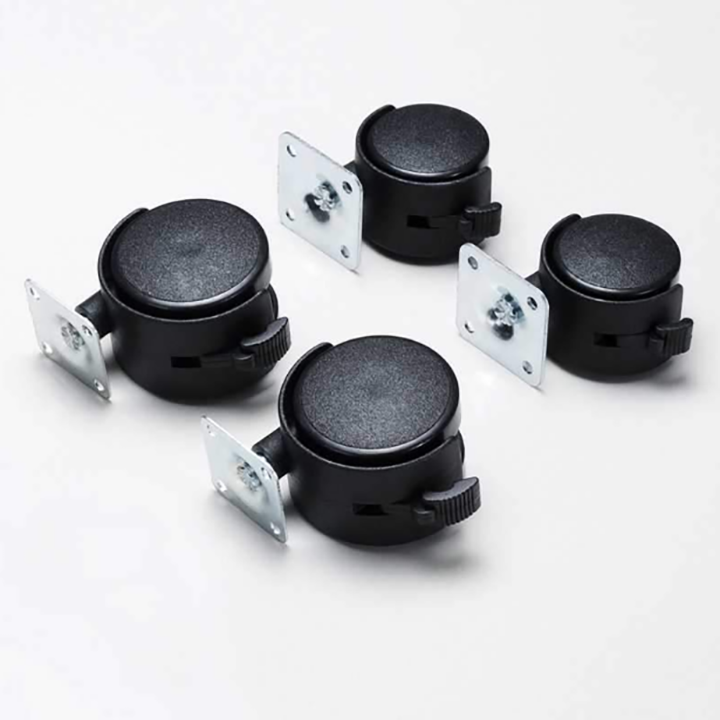 Bánh xe lăn - bánh xe lăn đế bắt vít - bộ 4 cái