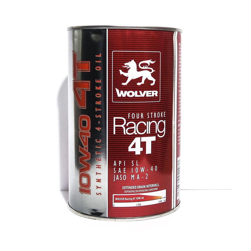 Nhớt wolver 4t tổng hợp 10w40 1l