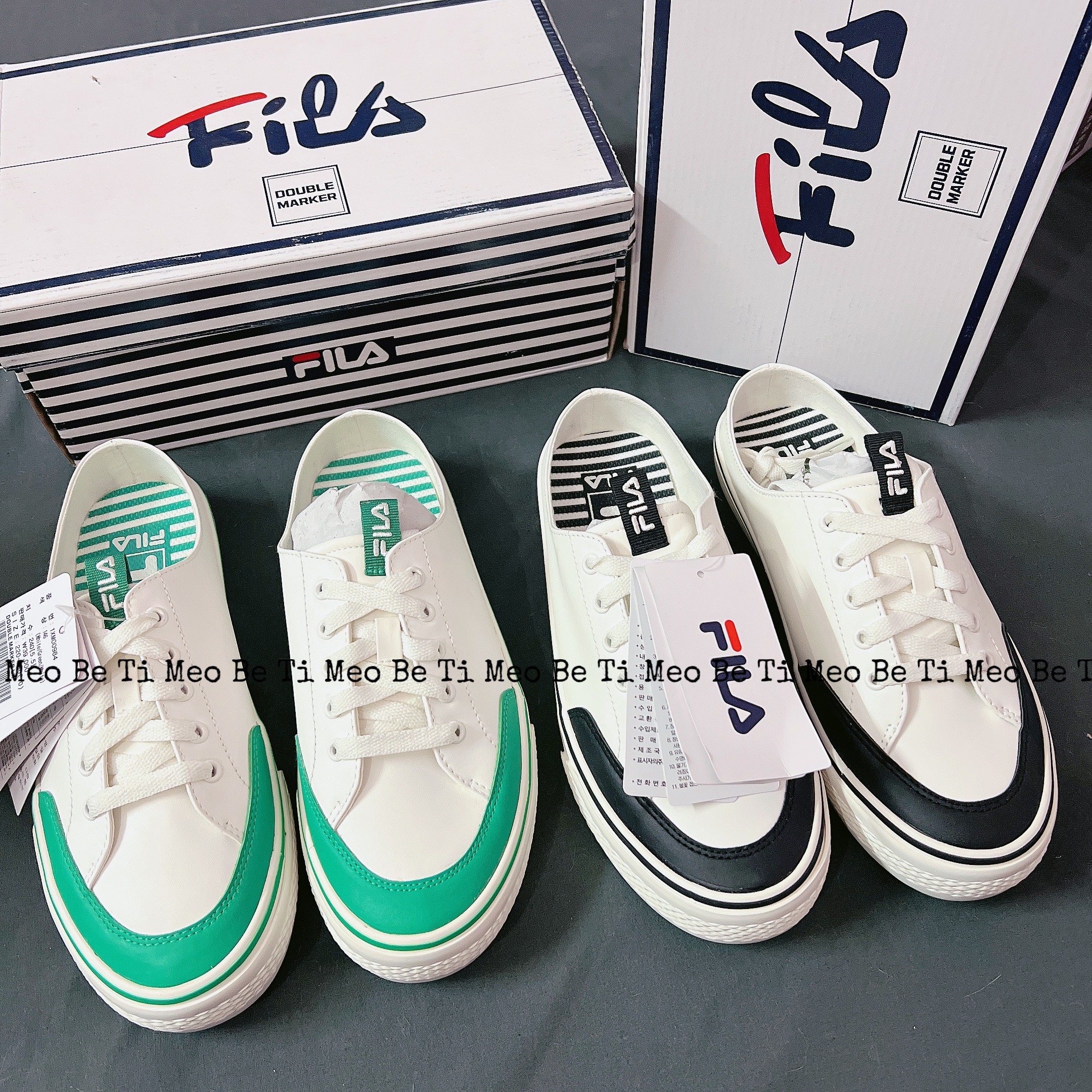 Giày Fila mule Double Marker sale 79%