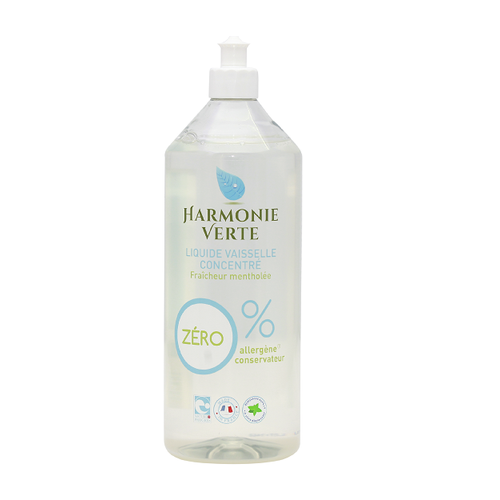 Nước rửa chén hữu cơ bạc hà harmonie verte 1l