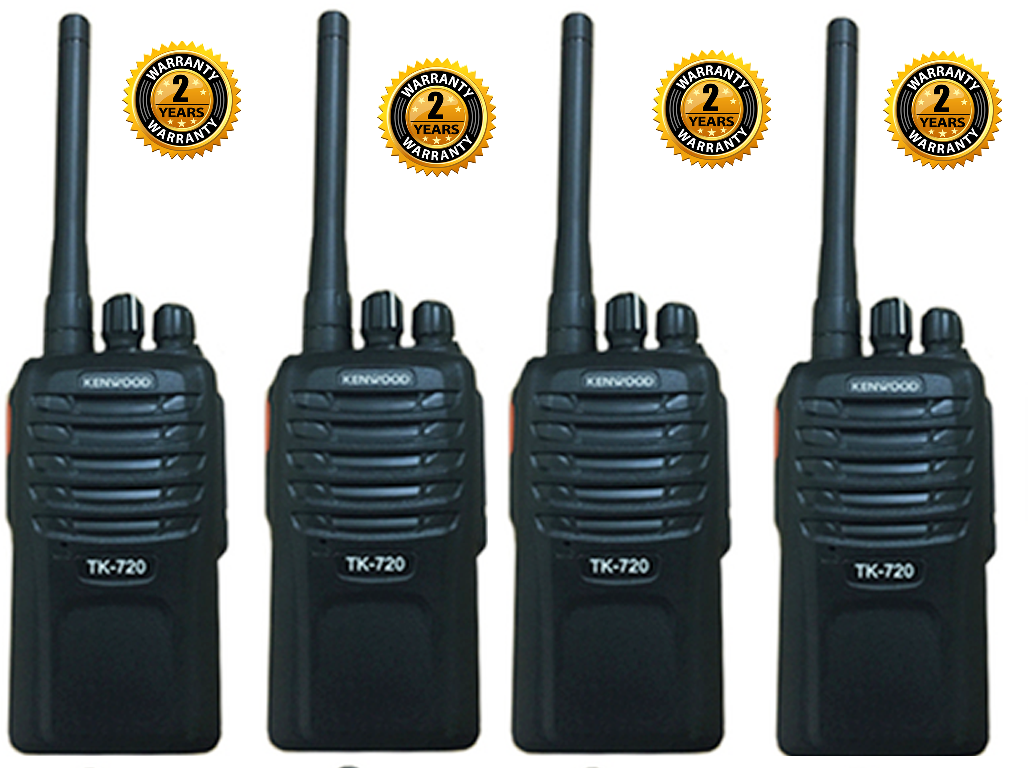 Bộ 4 bộ đàm cầm tay kenwood tk720