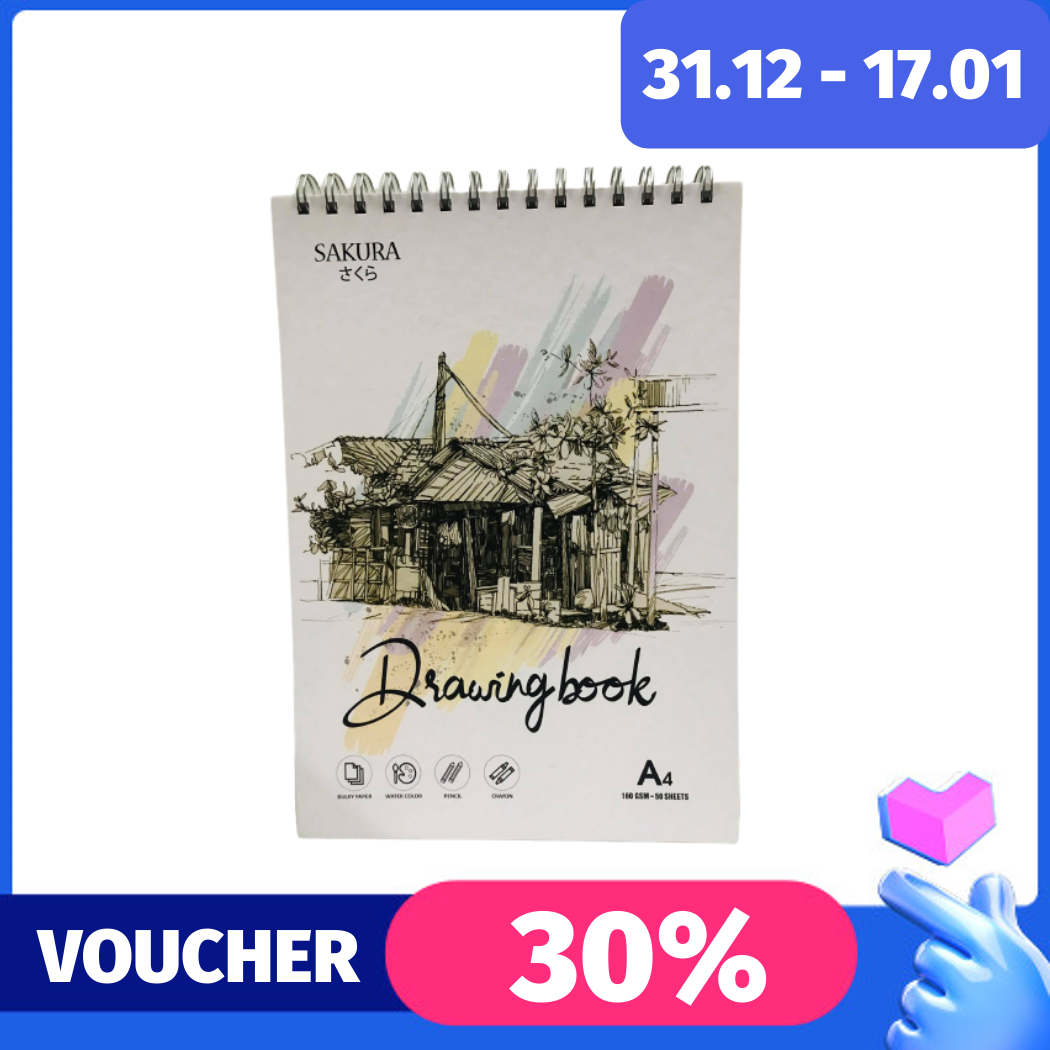SỔ VẼ SAKURA(A6/A5/A4 KHỔ ĐỦ)