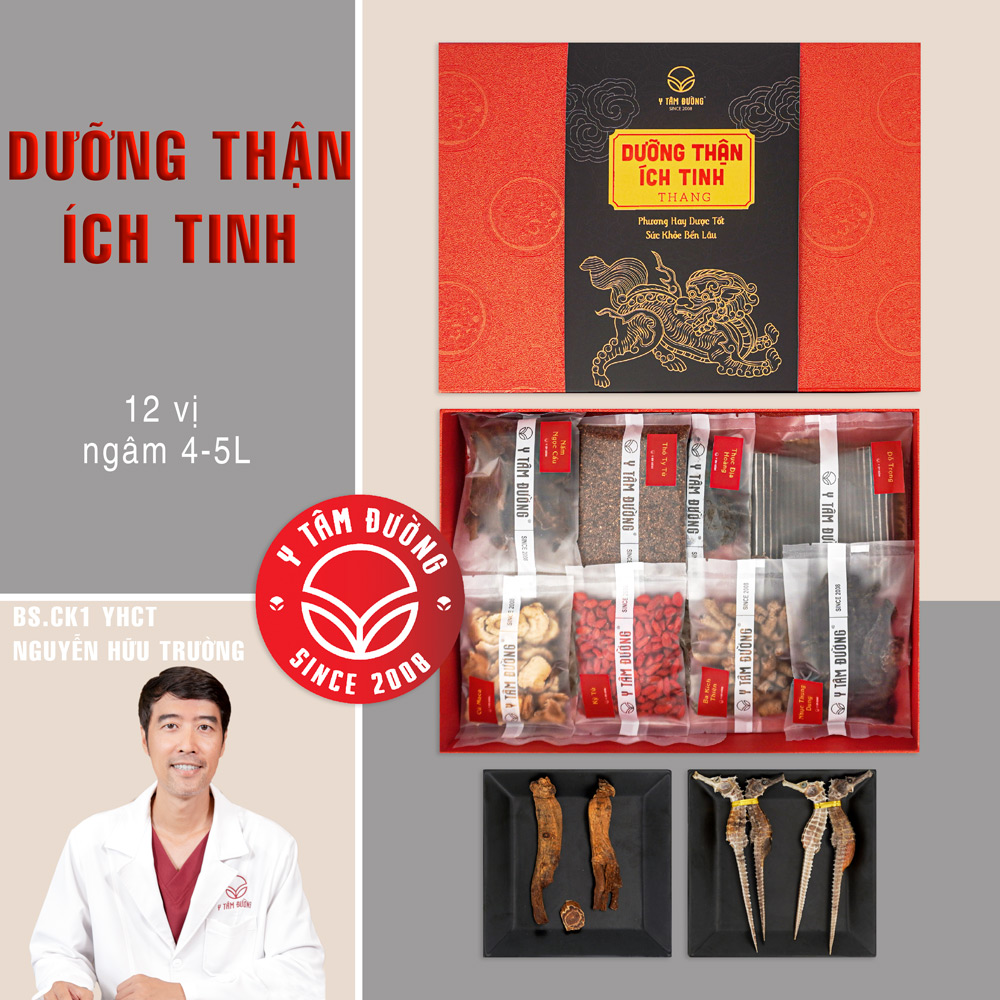 Thang ngâm rượ.u Dưỡng Thận Ích Tinh Thang 12 Vị