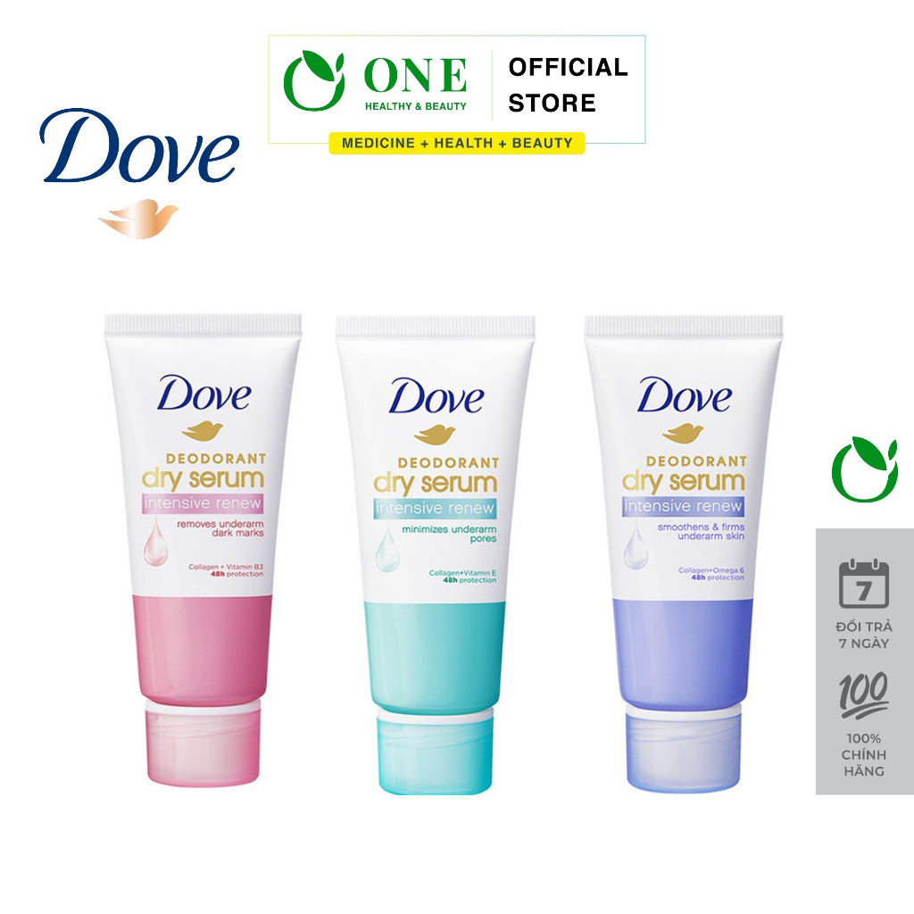 Kem khử mùi dove tinh chất serum dưỡng sáng 50ml