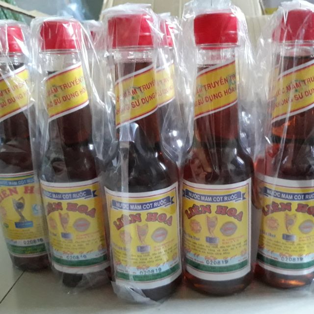 Nước mắm cốt Ruốc nguyên chất của Huế,combo 10 chai lớn