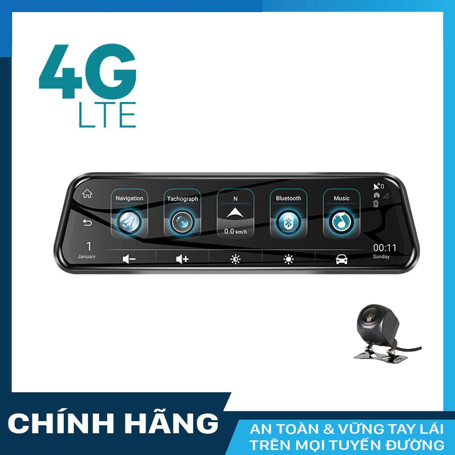 [Trả góp 0%]Camera hành trình A10 Carcam định vị xe từ xa + thẻ nhớ 64GB Class 10 + Sim 4G