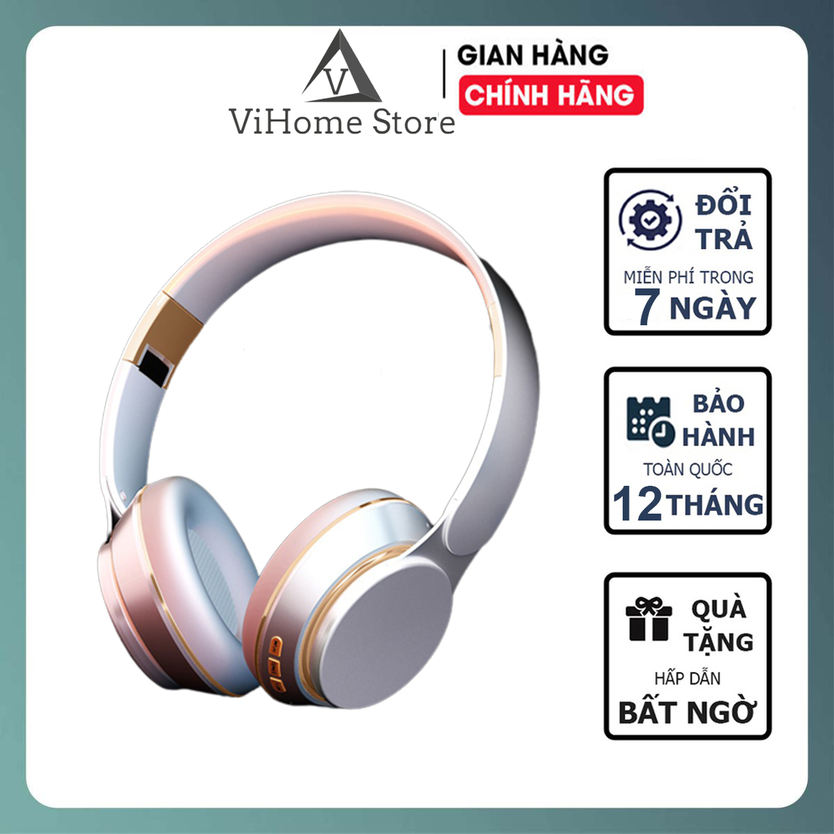 Tai Nghe Bluetooth XBASS T7 Bass Siêu Mạnh, Pin Trâu, Bluetooth 5.0 - Mẫu Tai Nghe Bluetooth Chụp Tai Không Dây Có Mic Cực Hot 2022- Siêu Phẩm Tai Nghe Chụp Tai Bluetooth Âm Thanh Hifi, Trân Thật - Mẫu Tai Nghe Headphone Mic Gắn Trong Đàm Thoại