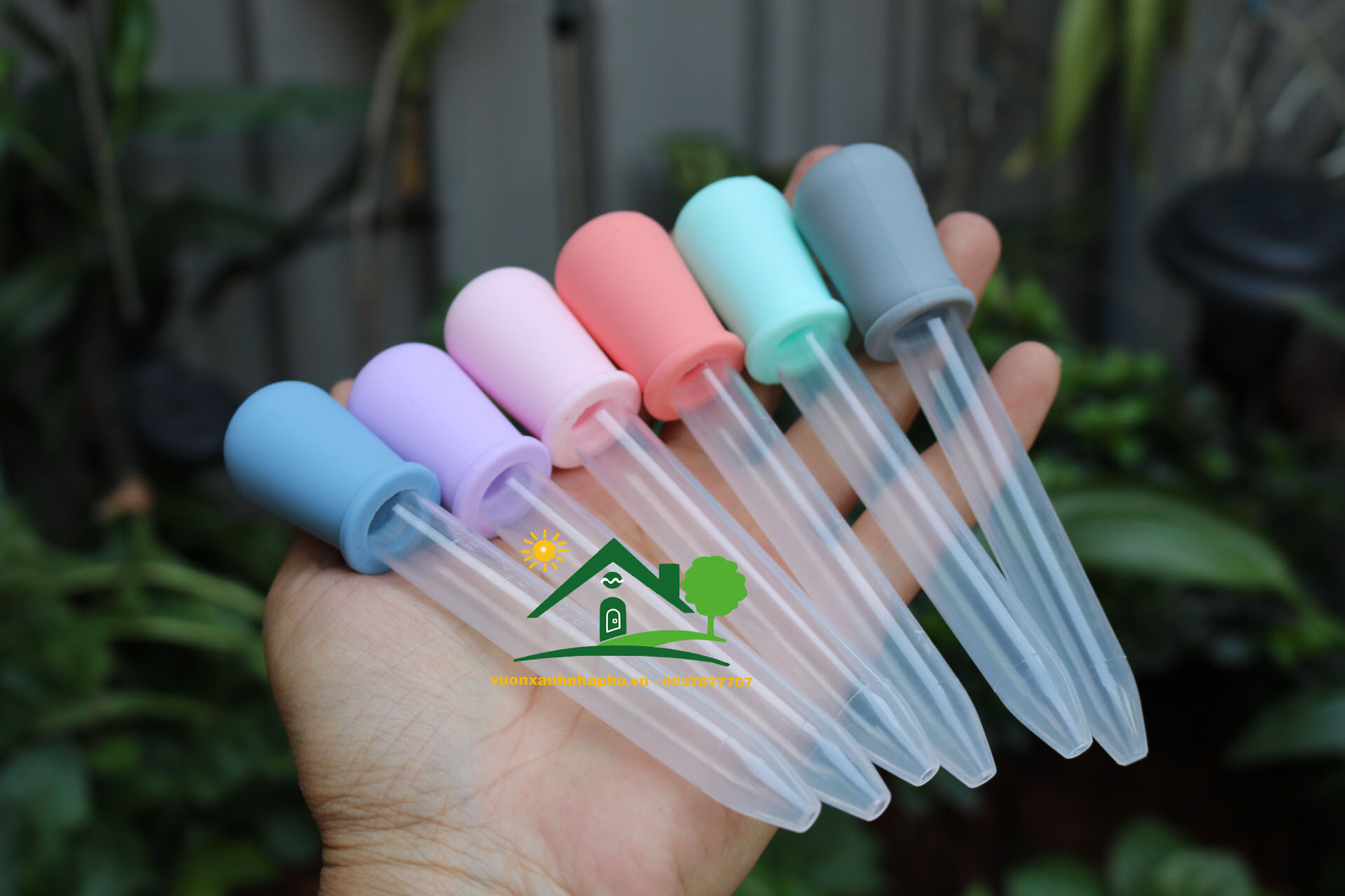 100 ống hút sữa hút phân bón có số đo lường 5ml