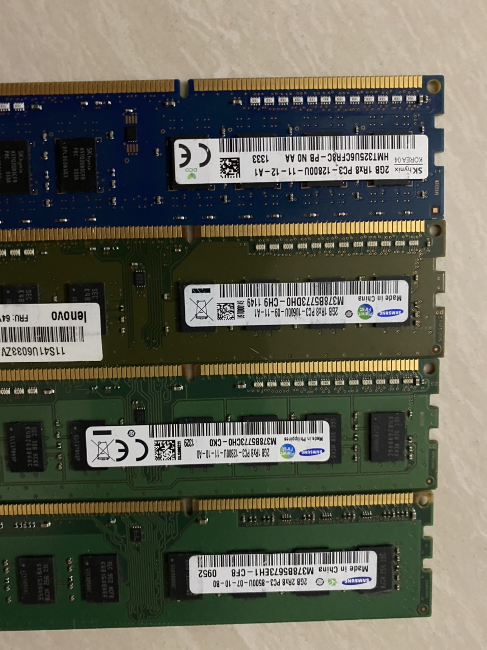Ram DDR3 Ram DDR3 PC 2G/ 4G BUS 1333-1600 - Hàng Máy Bộ Mỹ- Không Kén Máy