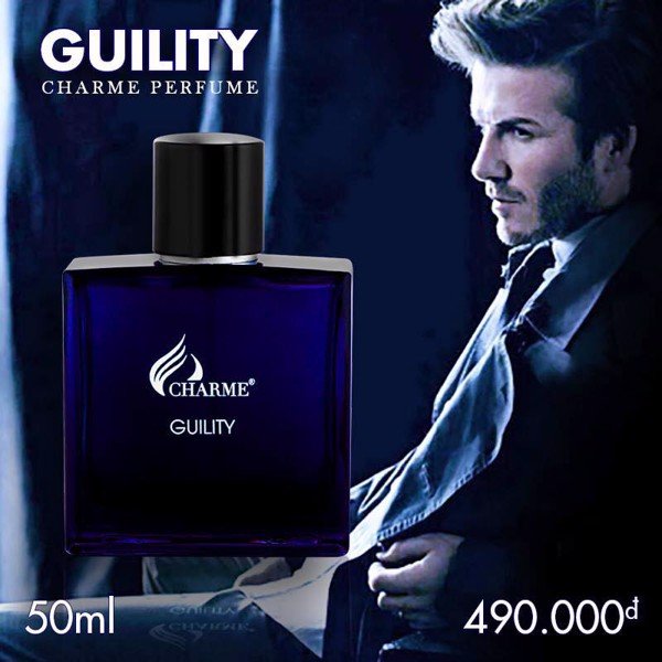 Nước hoa cha rme gulity mạnh mẽ giữ hương lâu - 100ml- an002