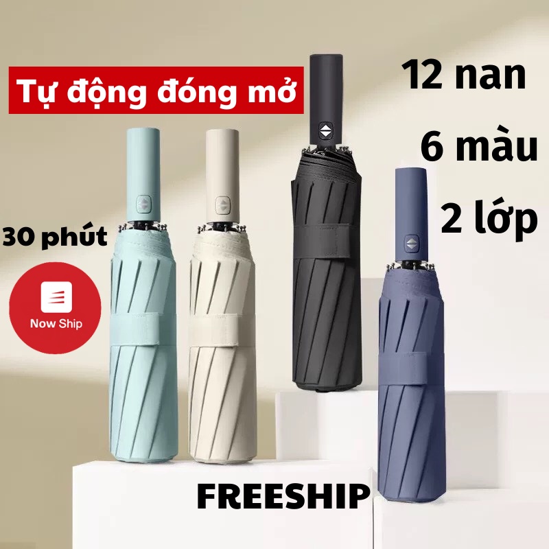Dù gấp gọn mini gấp gọn chống tia uv Dù che mưa nắng khung thép cao cấp , chắc chắn , Chất Liệu Vải Dù Chống Nhăn , ô che mưa nắng gấp gọn