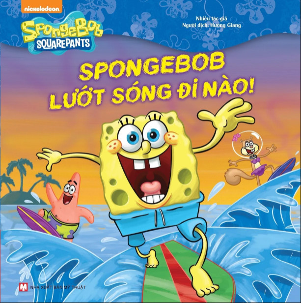 Sách - SpongeBob SquarePants - SpongeBob Lướt Sóng Đi Nào
