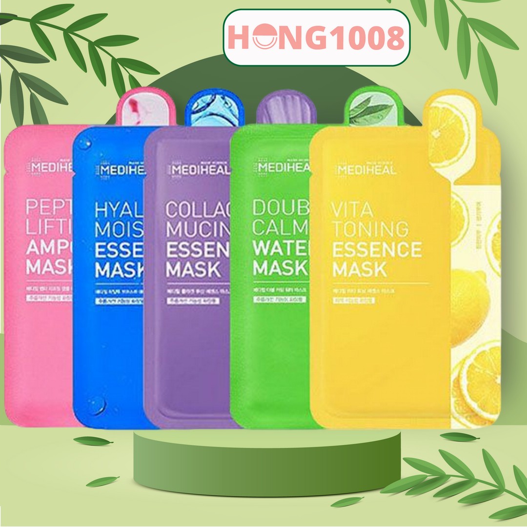 Mặt Nạ Mediheal Mask 20ml Cấp Ẩm, Dưỡng Sáng Da, Ngừa Lão Hóa Cao Cấp shop Hong1008