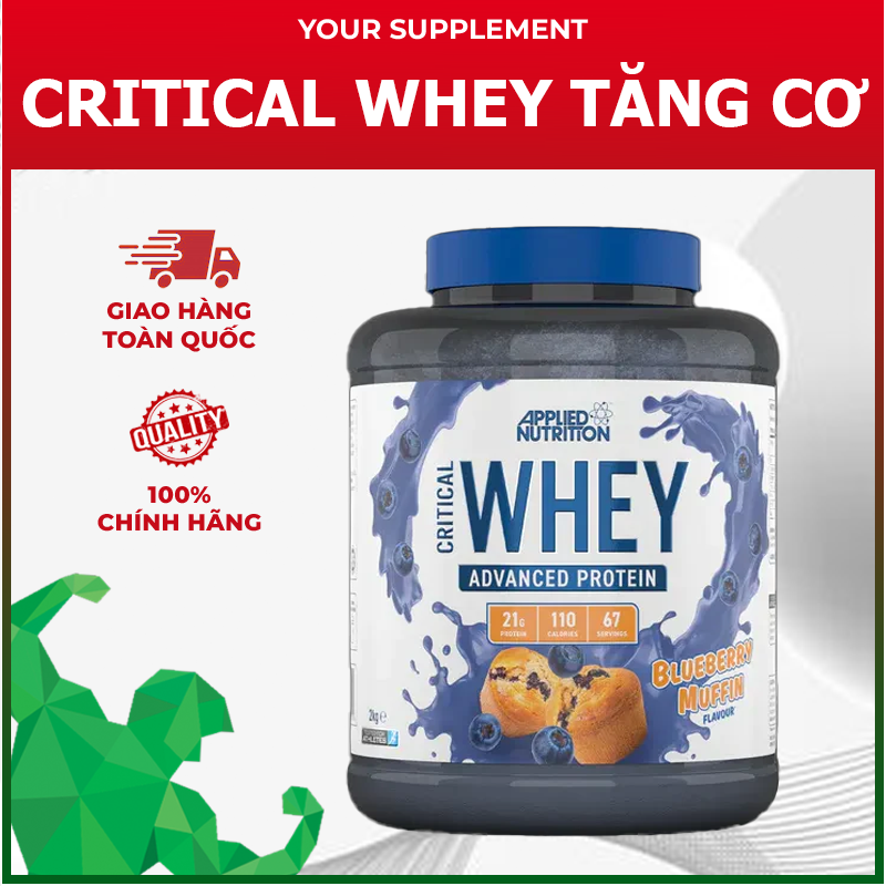 Applied Nutrition - Critical Whey - 2kg  67 Serving