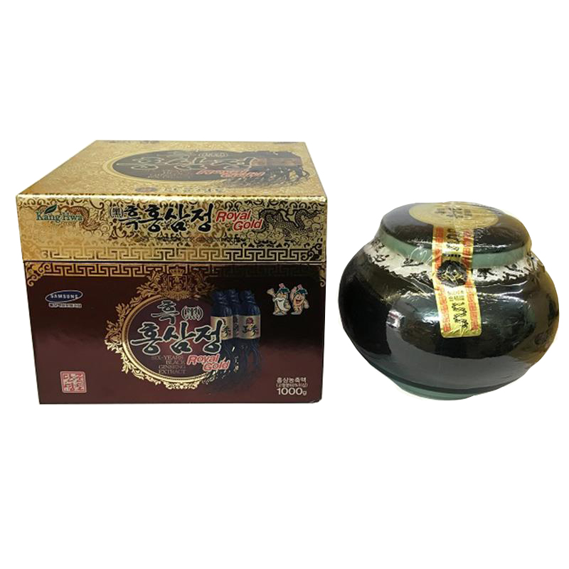 Cao Hắc Sâm 6 năm tuổi Hàn Quốc Kanghwa hũ 1kg