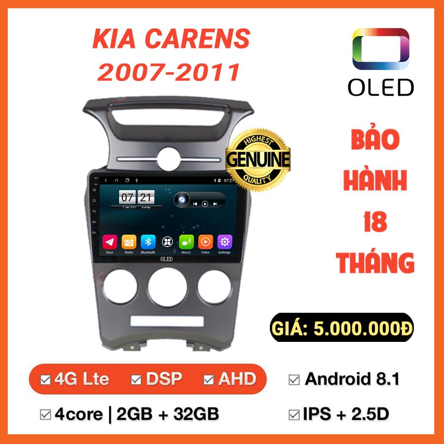 [Trả góp 0%] Xenon Aozoom tặng kèm Đầu DVD Android OLED C2 cho xe Ô tô Kia Carens 2007-2011 RAM 2 ROM 32GB