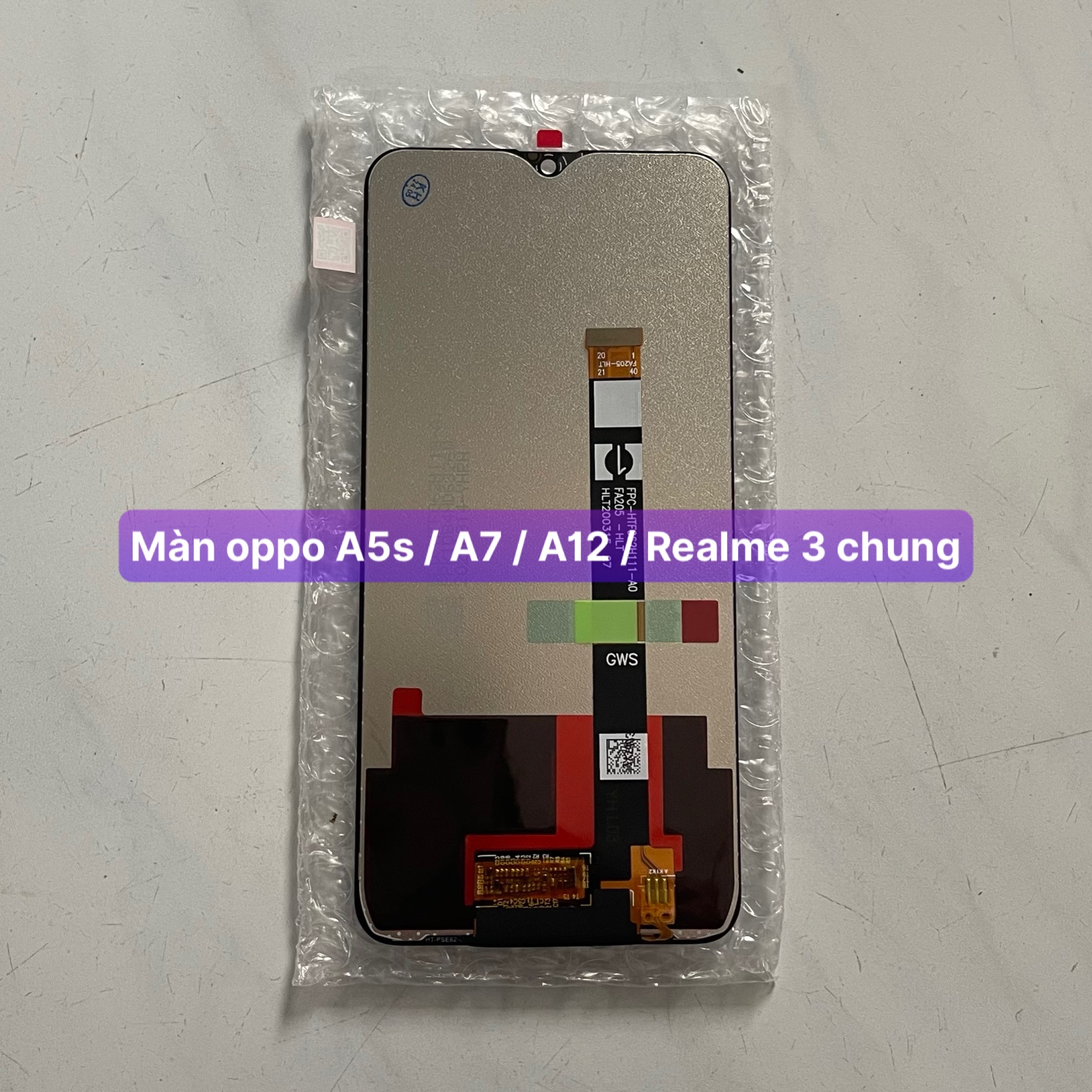 màn hình oppo A5s / A7 / A12 / Realme 3 màn zin lắp chung