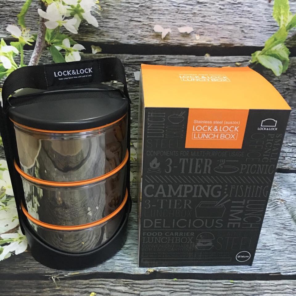 Bộ hộp cơm 3 tầng Lock&Lock LHC991