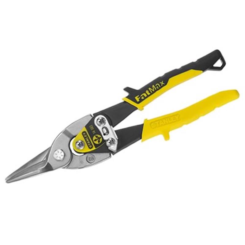 Kéo cắt tôn maxsteel mũi thẳng cán vàng 10 /254mm stanley 14-563