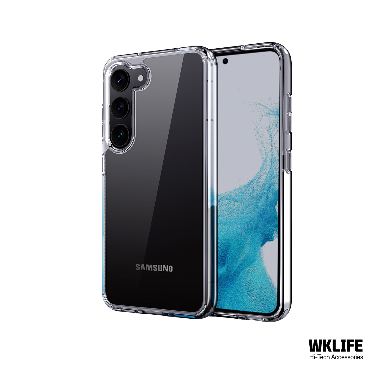 Ốp lưng samsung s22/s23 plus 5g likgus viền dẻo chống sốc mặt lưng mica trong suốt chống ố vàng