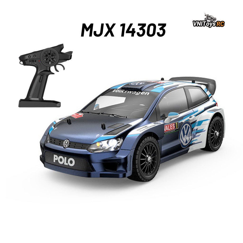  Xe điều khiển từ xa MJX hyper go 14303 drift gyro tốc độ cao 100km h tỉ lệ 1 14 drift xe đua rc động cơ không chổi than Toy Đồ Chơi Pin Đèn 
