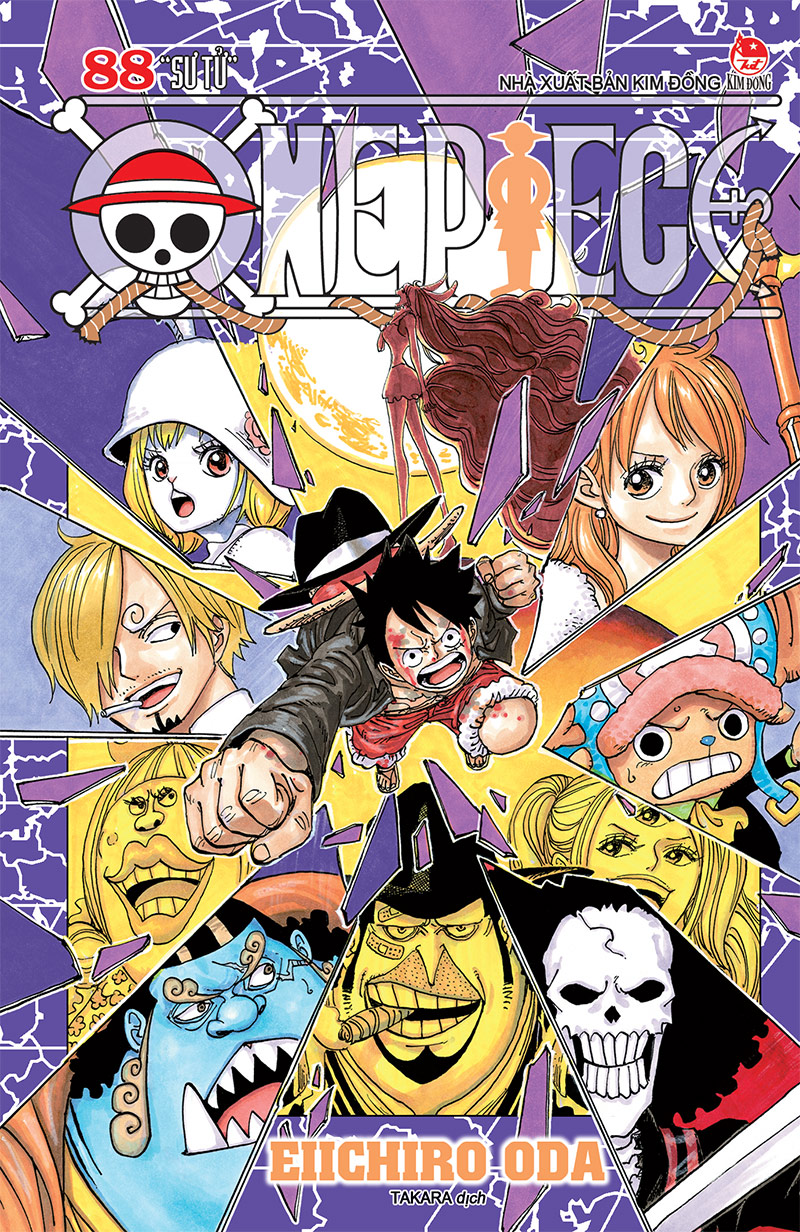 Kim Đồng - One Piece - Tập 88 (bìa rời)