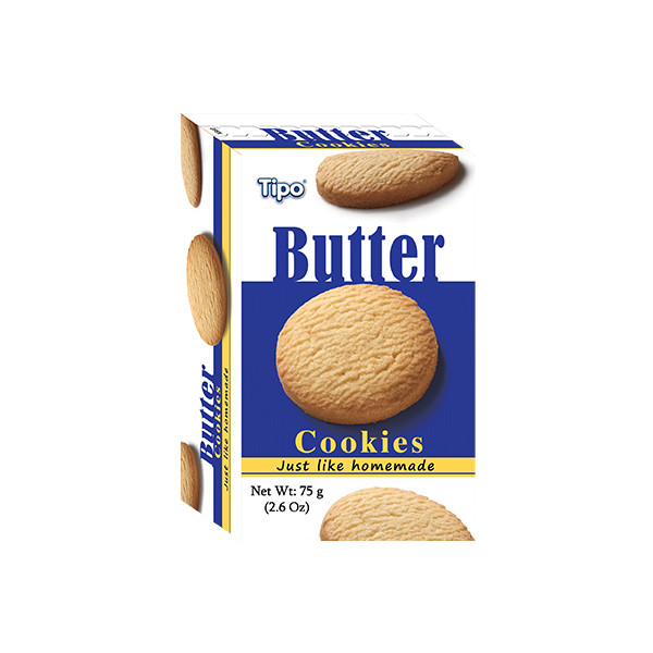 Bánh Tipo cookies Butter 75g