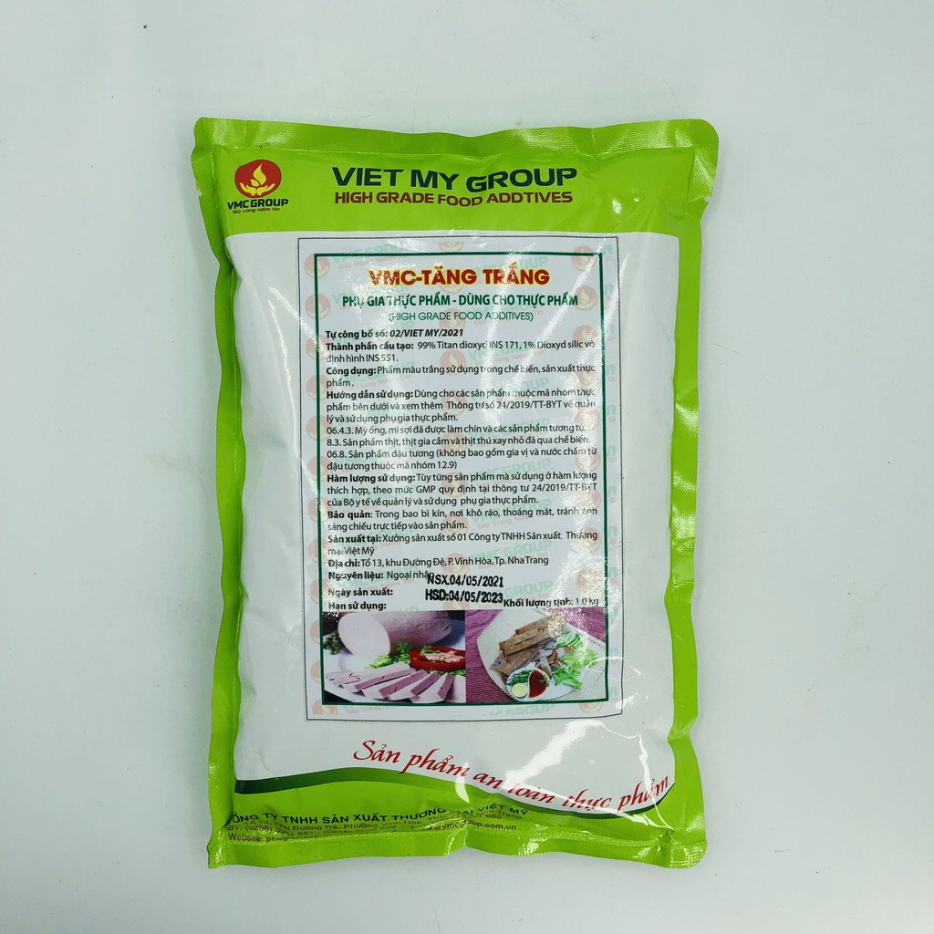Tăng Trắng Cho Bún, Phở-Phụ gia thực phẩm VMC tẩy trắng