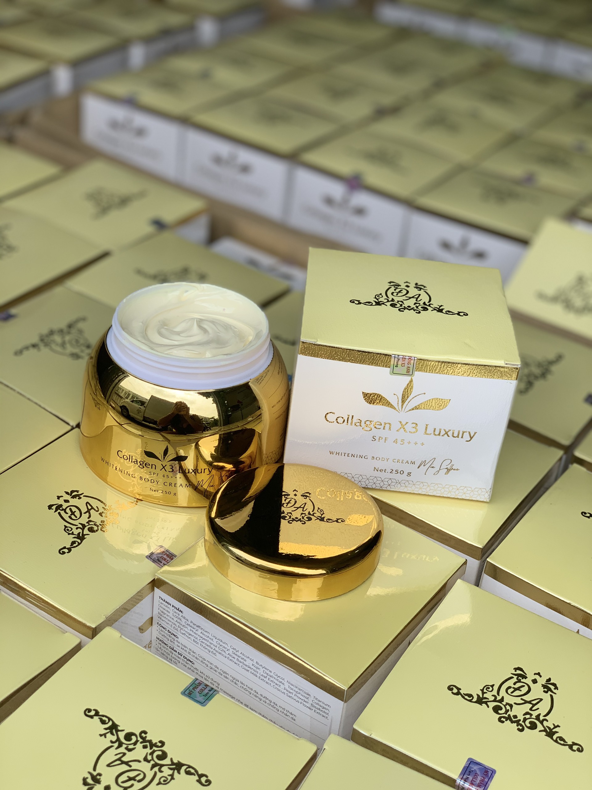 [HCM]Kem Body Collagen X3 Luxury giúp da trắng mịn màng săn chắc - Kem body - Kem dưỡng trắng loại tốt - Kem dưỡng trắng nhanh hiệu quả - Kem duong trang