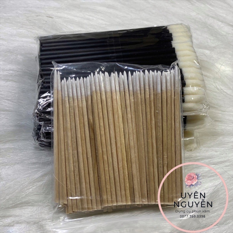 [HCM]Tăm Tre Vét Mực / Dụng Cụ Thẩm Mỹ Sài Gòn _dụng cụ phun xăm DCPX Uyen Nguyen