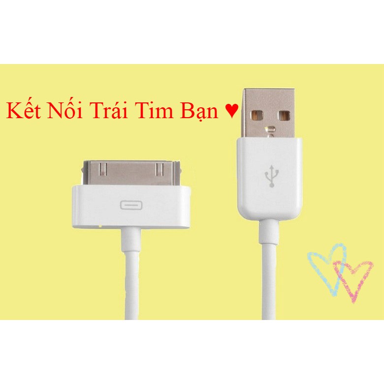 [HCM]Dây Cáp Sạc Cho Iphone 4 / Iphone 4s - IPAD 1/2/3