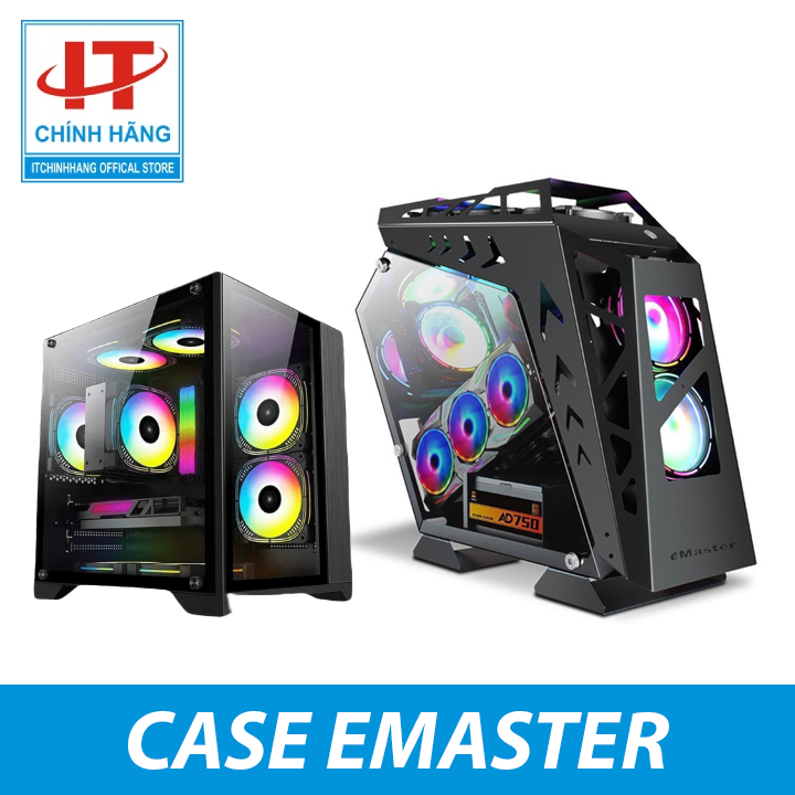 Vỏ case máy tính emaster ecg922 - ecg982 - e6607b - e6613b - e6614b - hằng thịnh phân phối