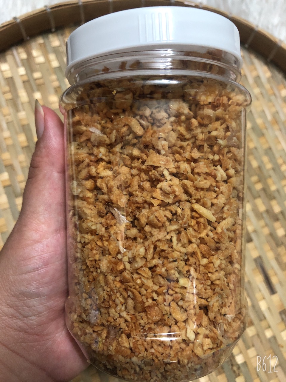 Hũ tỏi phi 200gr thơm ngon, giòn ngọt - đảm bảo an toàn vệ sinh