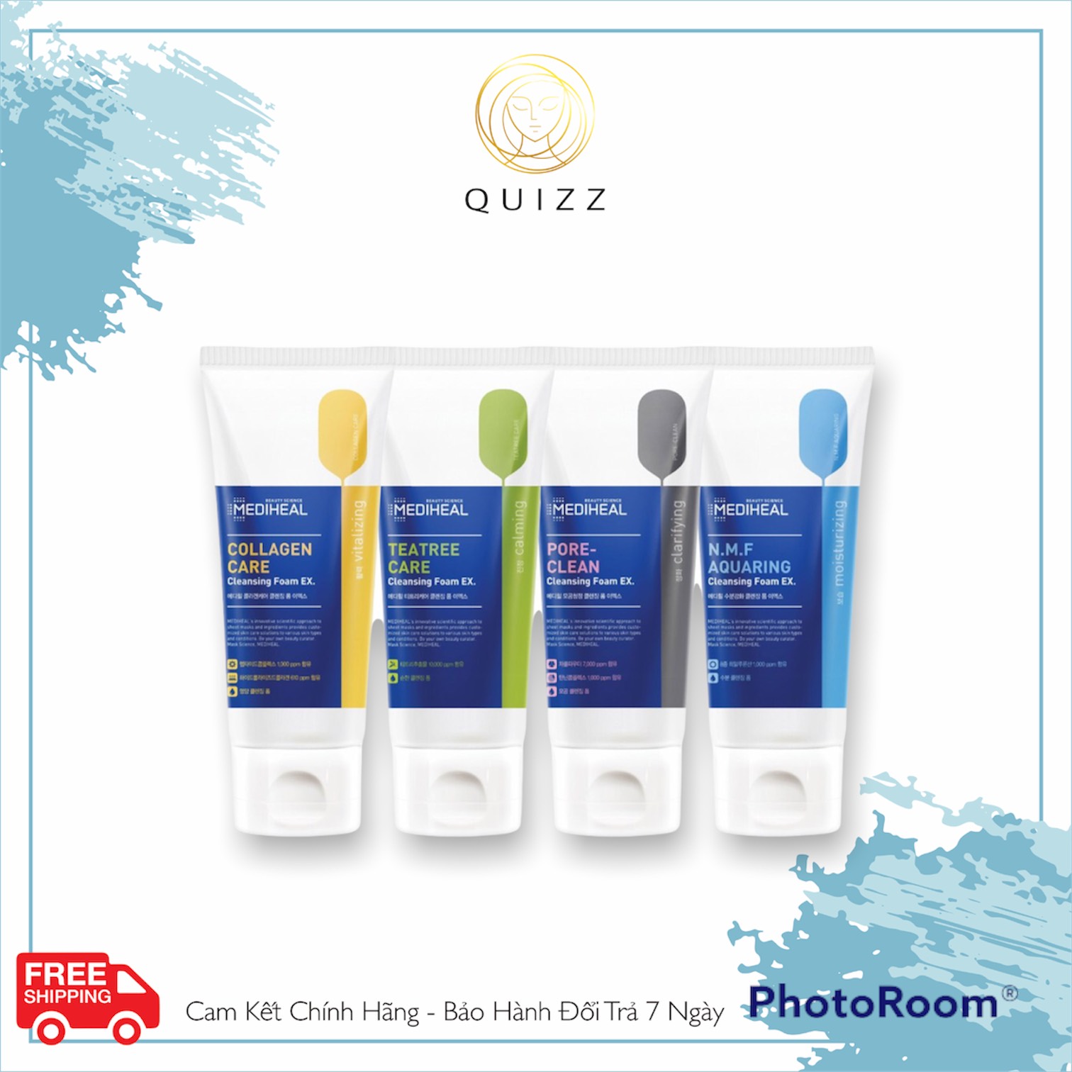 Sữa rửa mặt Mediheal Cleansing Foam 170ml_Quizz Cosmetics
