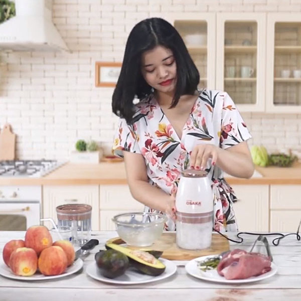 Máy xay sinh tố osaka nhật bản fp126, máy xay đa năng thông minh, máy xay hành tỏi, máy xay ép hoa quả, máy xay rau thịt, máy xay đá osaka 2019. linhkiệnnhấttâm.
