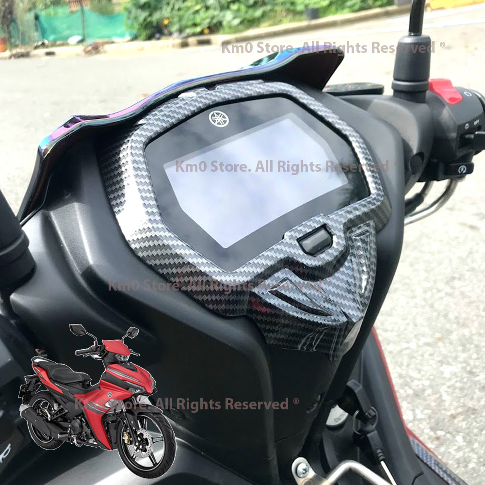 Ốp viền đồng hồ exciter 155 vva nhựa xi